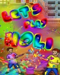 Let\'s Play Holi 176x220 mobile app for free download