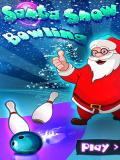 Santa Snow Bowling 240x320