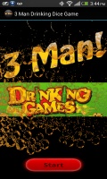 Three Man Dice Drinking Game