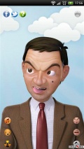 mr bean funny faces mobile app for free download