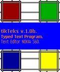 Tikteks V.1.0b. En Personal S60v.2.0