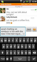 Nimbuzz 3 mobile app for free download