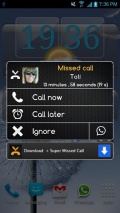 Super Missed Call mobile app for free download