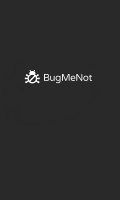 BugMeNot 1.0.0.0 mobile app for free download