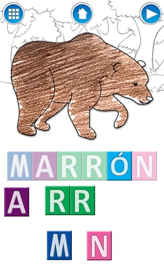 First Spanish Words Learning Shapes And Colors