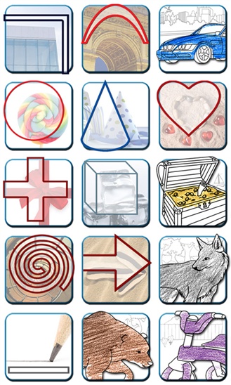 First Spanish Words Learning Shapes And Colors