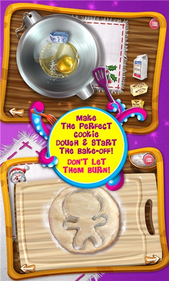 Gingerbread Crazy Chef   Cookie Maker For Kids