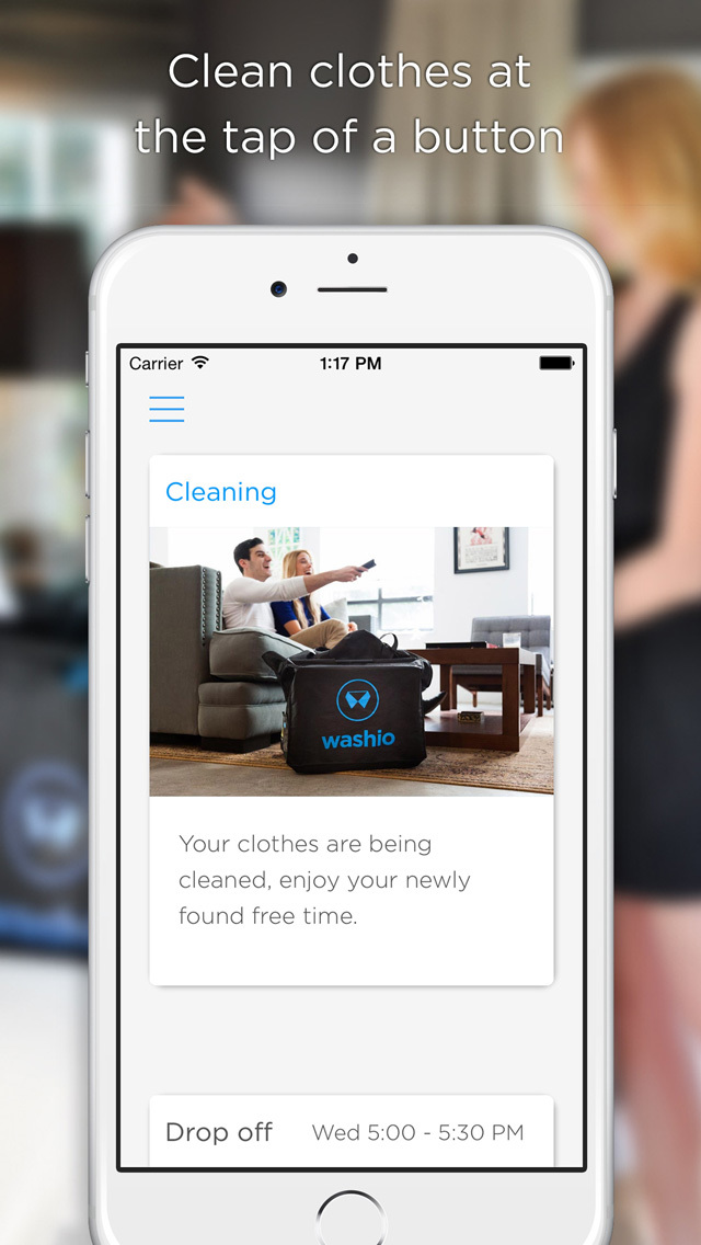Washio On Demand Dry Cleaning And Laundry Delivered