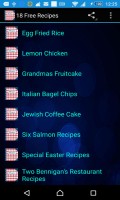 18 Free Recipes mobile app for free download