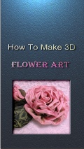 How To Make 3D Flower Art mobile app for free download