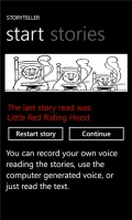Storyteller mobile app for free download