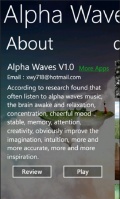 Alpha Waves mobile app for free download