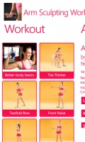 Arm Sculpting Workouts mobile app for free download