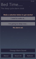 Bed Time mobile app for free download