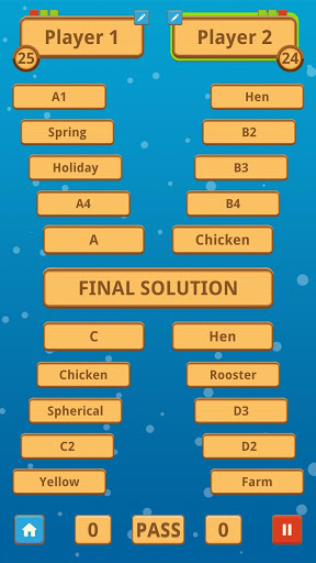 Associations Word Game