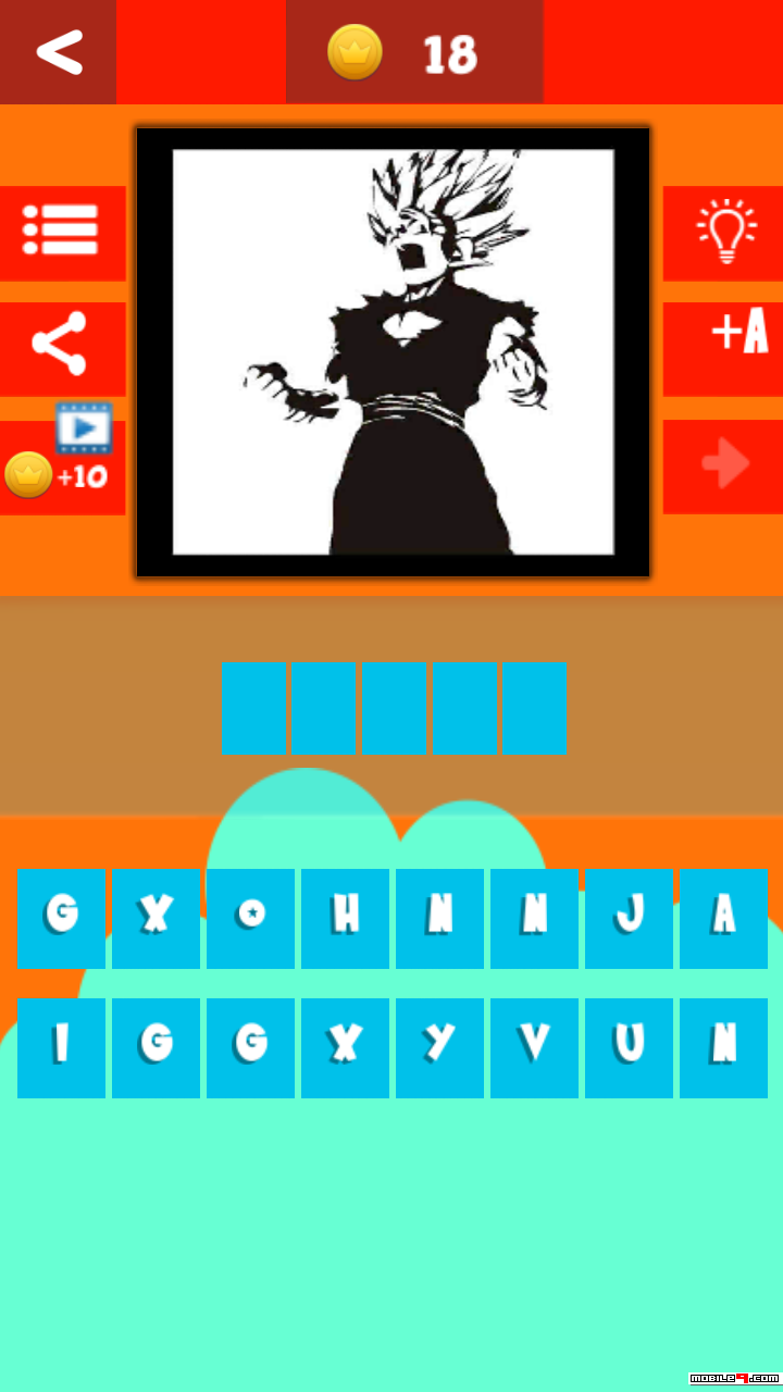 Dragon Ball Z Game Quiz