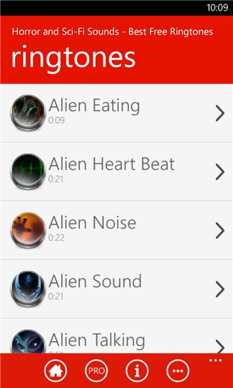 Horror And Sci Fi Sounds   Best Free Ringtones
