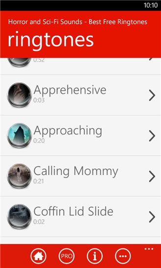 Horror And Sci Fi Sounds   Best Free Ringtones