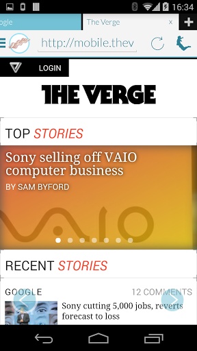 Javelin Incognito Browser