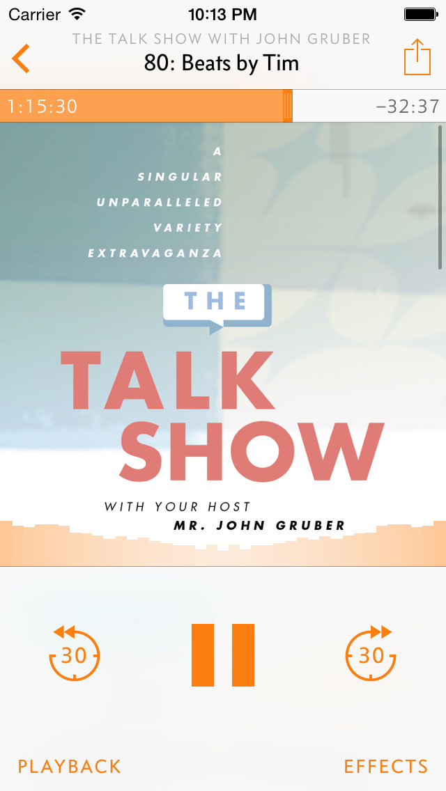 Overcast Podcast Player