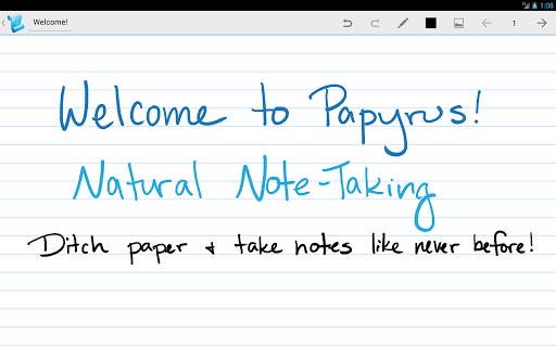 Papyrus Natural Note Taking