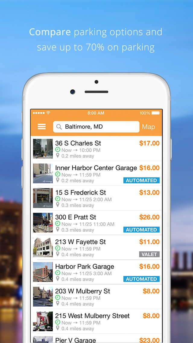 Parking Panda   Find Reserve  Pay For On Demand Parking Deals