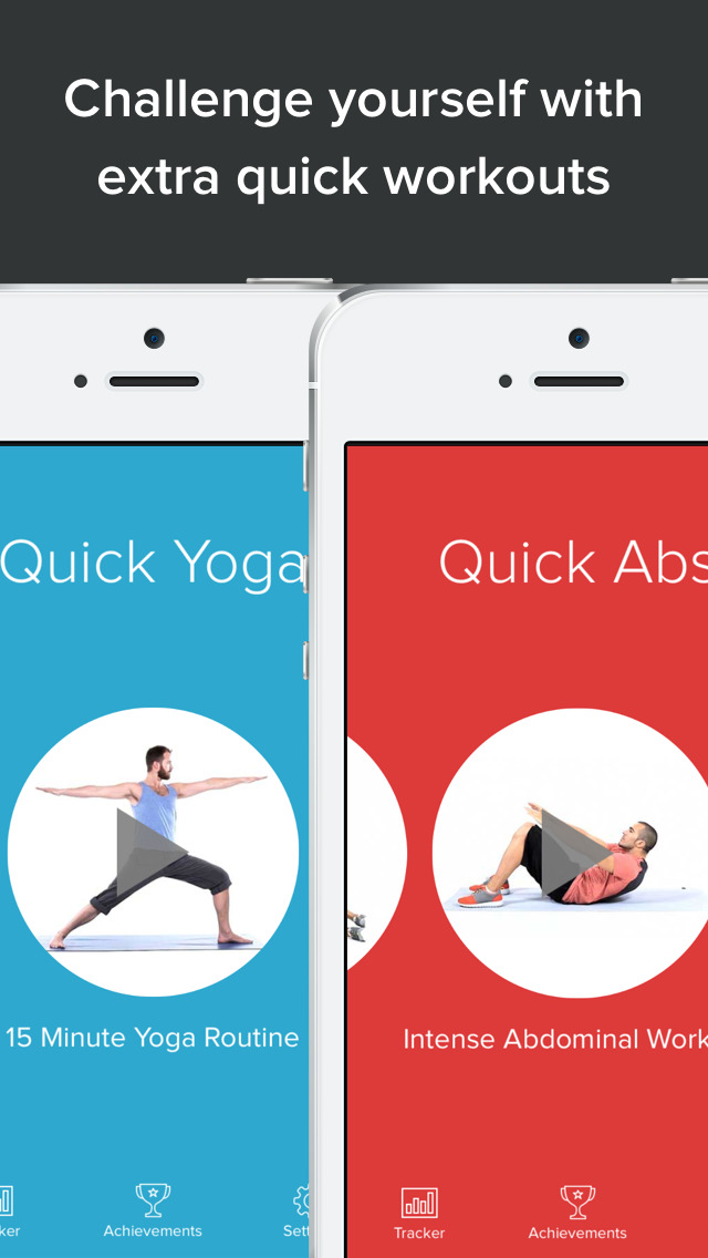 Quick Fit 7 Minute Workout High Intensity Interval Training Full Body Yoga And Abs