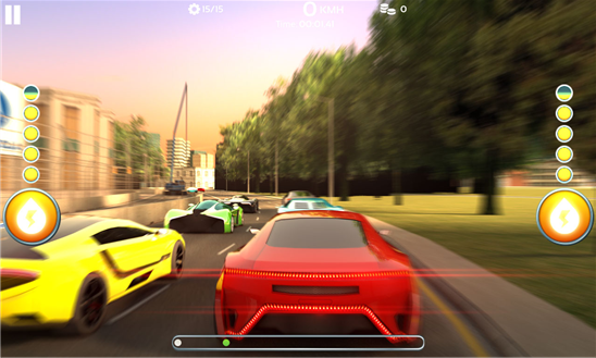 Racing Need For Race On Real Asphalt Speed Tracks