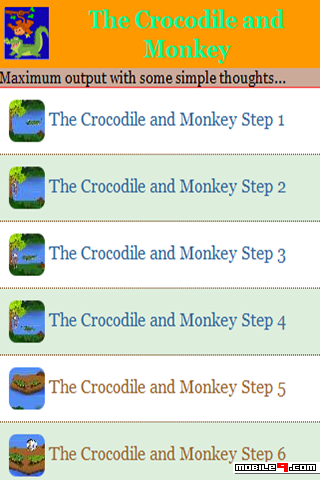 The Crocodile And Monkey