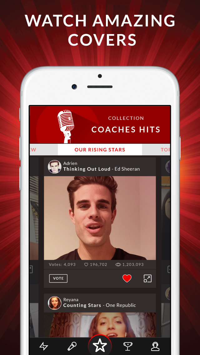 The Voice On Stage By Starmaker