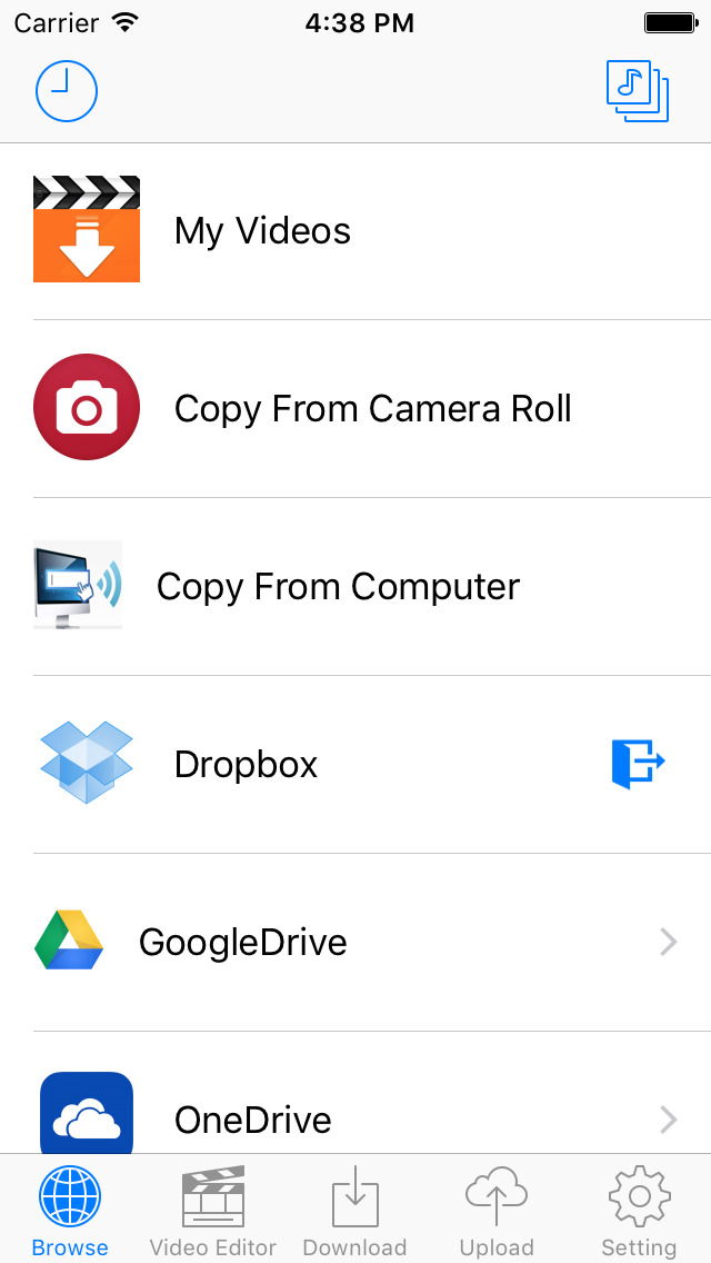 Video Cache  Video Editor   Save Video Viva Dropboxgoogledrive