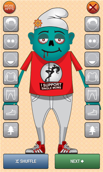 Zombie Dress Up Game   Cool Games For Kids