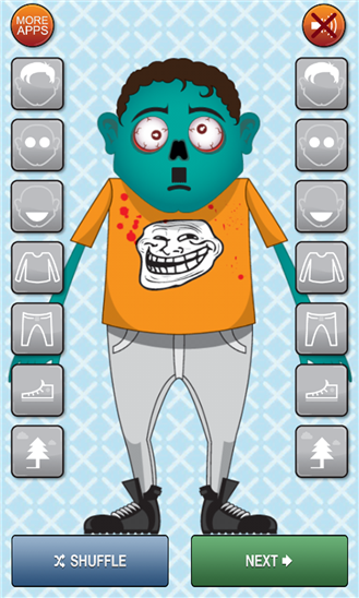 Zombie Dress Up Game   Cool Games For Kids