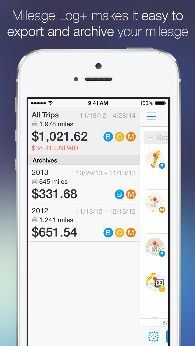 Mileage Log 1.3