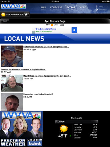 Wvva Weather For Ipad 2.5