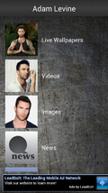 Adam Levine Fan App mobile app for free download