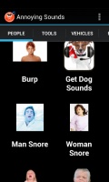 Annoying Sounds mobile app for free download