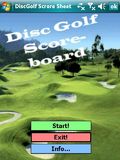 Disc Golf Scorecard