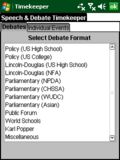 Speech and Debate Timekeeper mobile app for free download