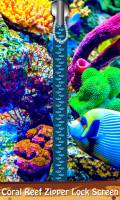 Coral Reef Zipper Lock Screen