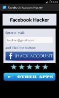 facebook account hack prank mobile app for free download