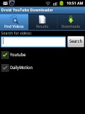 Droid Video Downloder mobile app for free download