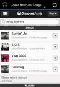 Jonas Brothers Songs mobile app for free download