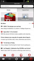 Opera Mini web browser mobile app for free download
