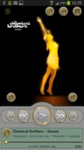 PowerAmp Skin Gold mobile app for free download