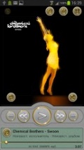 Poweramp Skin Gold