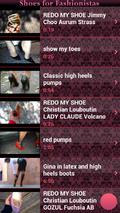 Shoes for Fashionistas mobile app for free download