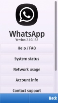 Whatsapp 2.10.163 on m.card latest Signed mobile app for free download
