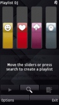 Nokia playlist dj v1.01 mobile app for free download