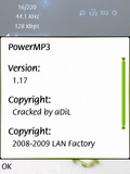 PowerMp3 Full + 7 Skins&Themes 1.17 mobile app for free download